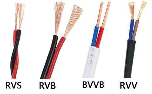RVS與RVB、BVVB、<a href='http://www.7pbuy.cn/rvvdianxian/' target='_blank'><u>RVV電線</u></a>